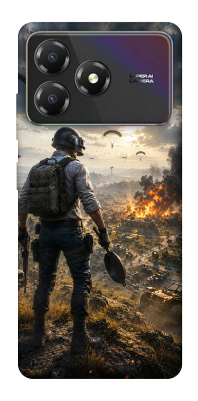 Чехол на ZTE Blade A36 PUBG ver.2 фото 1 из 1