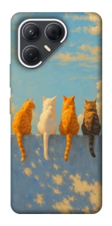 Чехол на TECNO Pova 7 cats on wall фото 1 Чехол на TECNO Pova 7 cats on wall фото 1 из 1