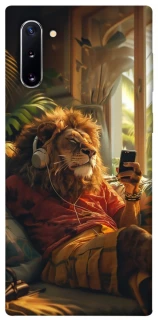 Чехол на Samsung Galaxy Note 10 Лев v2 фото 1 из 1