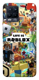 Чехол на Realme 8 Life is Roblox фото 1 из 1