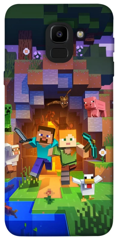 Чохол на Samsung J600F Galaxy J6 (2018) Minecraft game фото 1 з 1