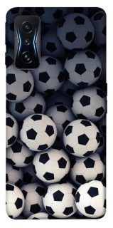 Чохол на Xiaomi Poco F4 GT Футбольні м'ячи фото 1 з 1