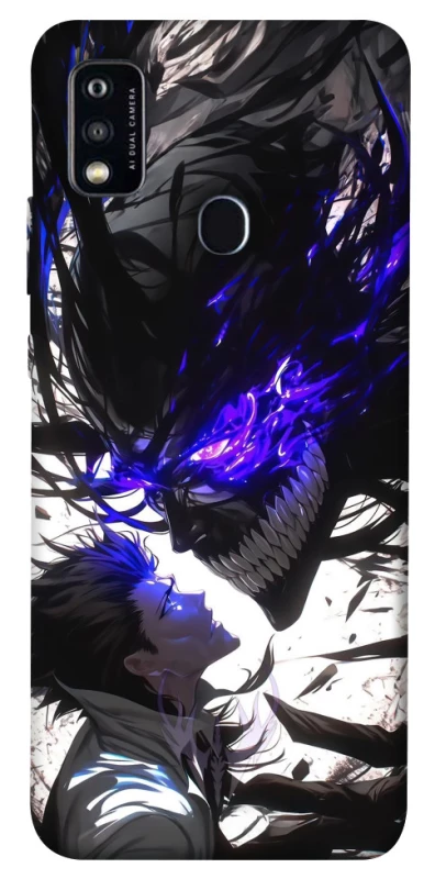 Чохол на ZTE Blade A51 Black soul anime фото 1 з 1