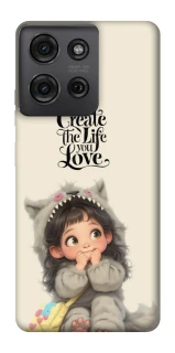 Чохол на Motorola Moto G75 Create the life you love фото 1 з 1