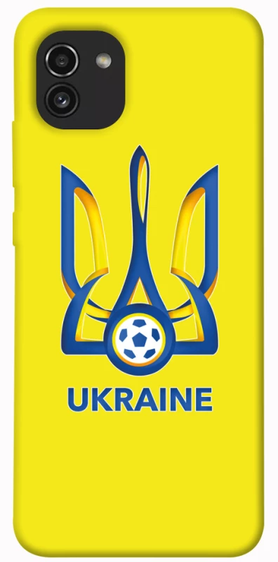 Чохол на Samsung Galaxy A03 Футбольний Герб фото 1 з 1