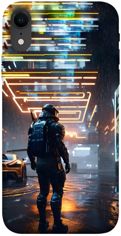 Чохол на Apple iPhone XR (6.1") Cyber character фото 1 з 1