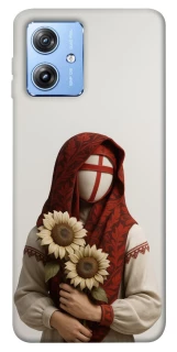 Чехол на Motorola Moto G84 Мотанка благополучия 3D фото 1 из 1