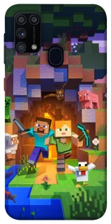 Чехол на Samsung Galaxy M31 Minecraft game фото 1 из 1