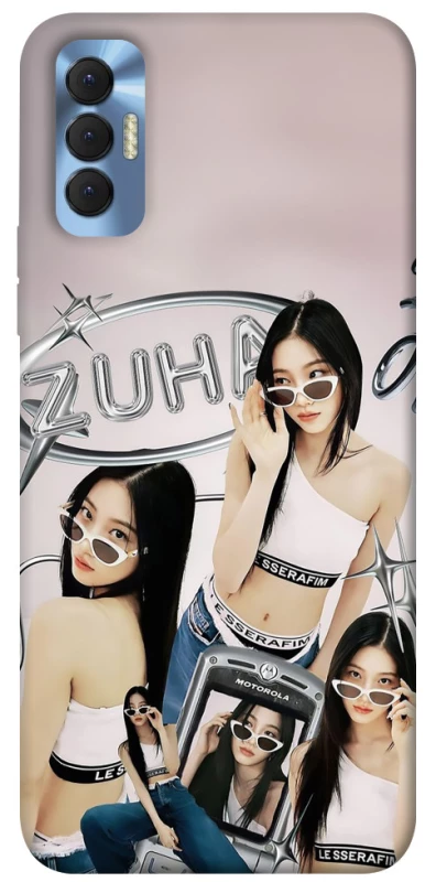 Чехол на TECNO Spark 8P Kazuha v2 - LE SSERAFIM фото 1 из 1