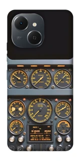 Чехол на TECNO Spark 40C Airplane instrument panel фото 1 из 1