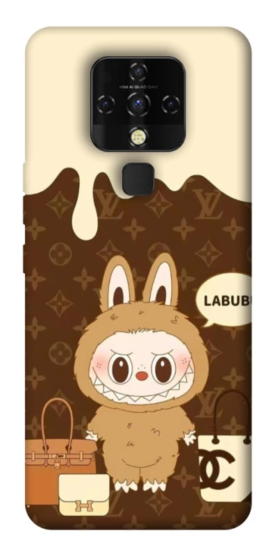 Чохол на TECNO Camon 16 SE Labubu LV фото 1 з 1