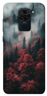 Чехол на Xiaomi Redmi Note 9 / Redmi 10X Red Wood фото 1 из 1