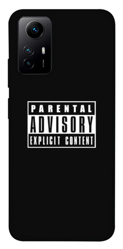Чохол на Xiaomi Redmi Note 12S Parental Advisory Label фото 1 з 1