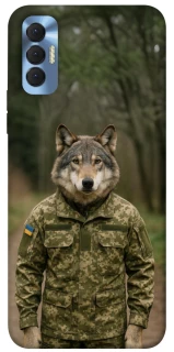 Чохол на TECNO Spark 8P Вовк захисник фото 1 з 1