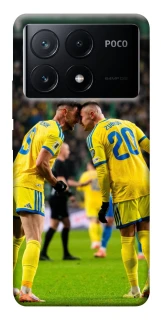Чохол на Xiaomi Poco X6 UA-Football ver.2 фото 1 з 1