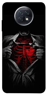 Чохол на Xiaomi Redmi Note 9 5G / Note 9T Skeleton Heart фото 1 з 1