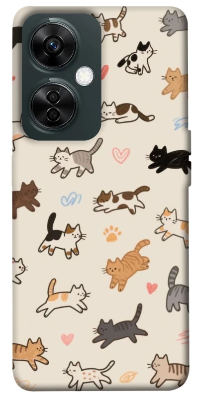 Чехол на OnePlus Nord CE 3 Lite Cat style ver.2 фото 1 из 1