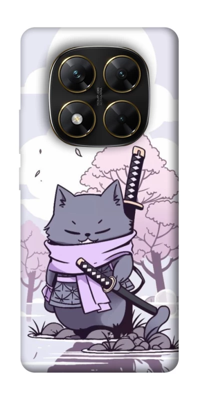 Чохол на Xiaomi Poco X7 Samurai cat фото 1 з 1