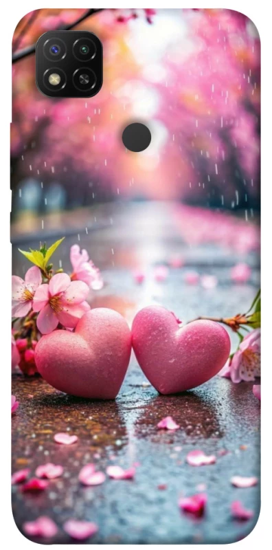 Чехол на Xiaomi Redmi 9C Pink heart фото 1 из 1