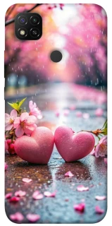 Чехол на Xiaomi Redmi 9C Pink heart фото 1 из 1