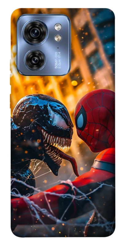 Чехол на Motorola Edge 40 Venom vs Spiderman фото 1 из 1