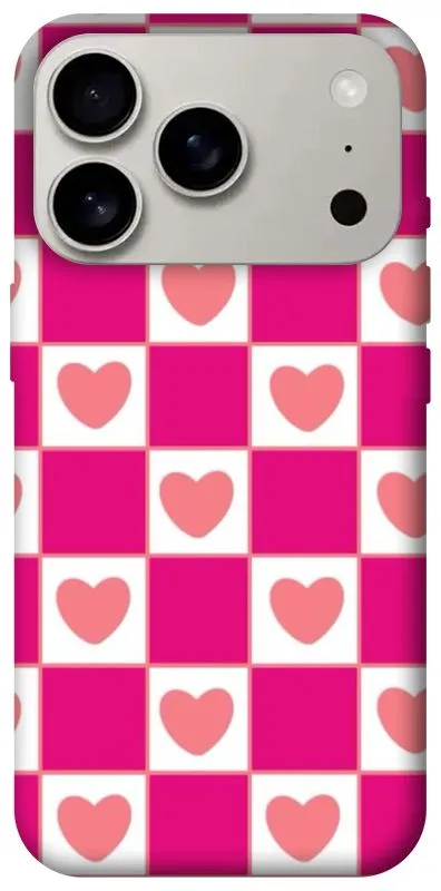 Чехол на Apple iPhone 18 Pro Chess heart фото 2 из 2