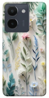 Чехол на Vivo Y36 Floral design ver.3 фото 1 из 1