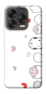 Чехол на ZTE Blade V70 Design Paws фото 1 из 2