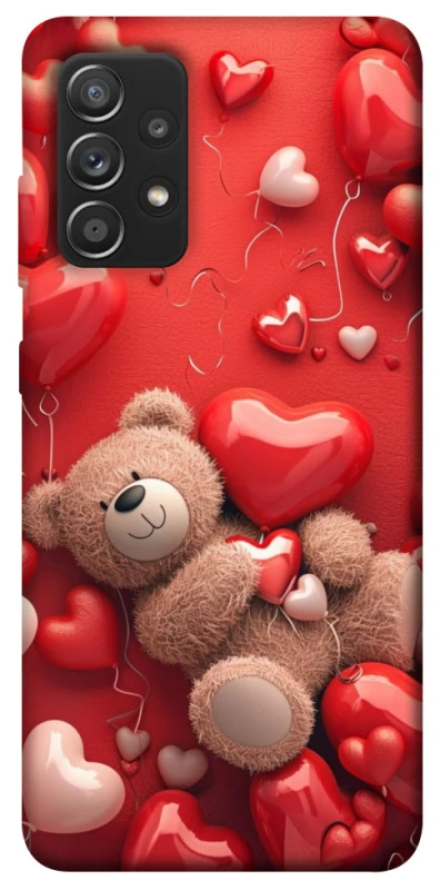 Чохол на Samsung Galaxy A52 4G / A52 5G bear in hearts фото 1 з 1