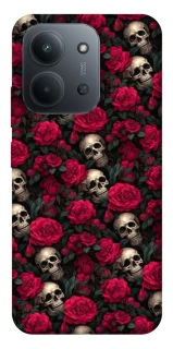 Чехол на Xiaomi Redmi 15C (EU) Черепа и розы фото 1 из 1