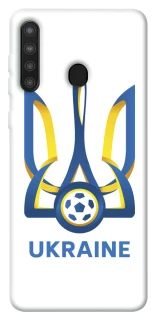 Чехол на Samsung Galaxy A21 Футбольный Герб v2 фото 1 из 1