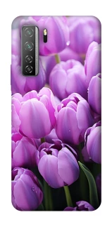 Чохол на Huawei Nova 7 SE Фіолетові тюльпани фото 1 Чохол на Huawei Nova 7 SE Фіолетові тюльпани фото 1 з 1
