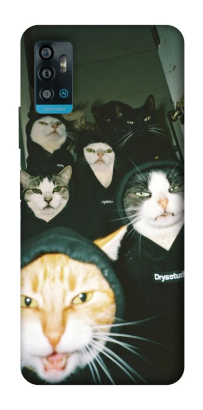 Чохол на ZTE Blade A71 Сatsss фото 1 з 1