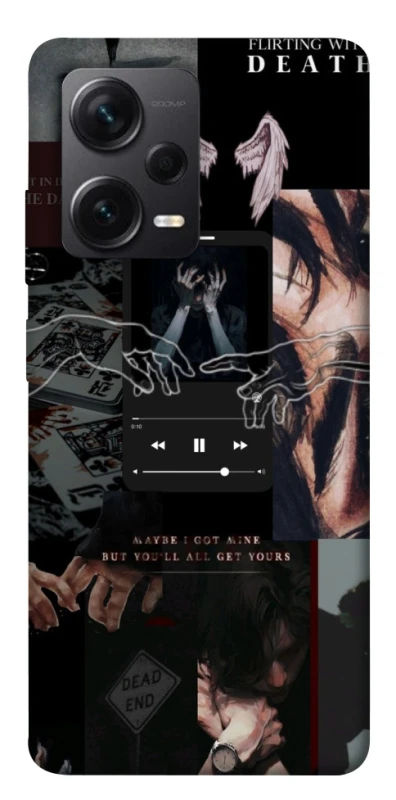 Чехол на Xiaomi Redmi Note 12 Pro+ 5G Flirt collage фото 1 из 1