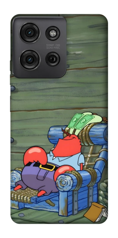 Чохол на Motorola Moto G75 Mr.Krabs фото 1 з 1