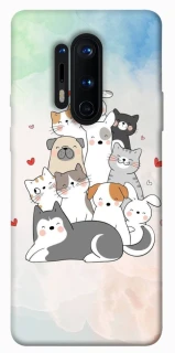 Чохол на OnePlus 8 Pro Funny Pets ver.2 фото 1 з 1