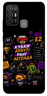 Чехол на ZTE Blade A52 Brawl Stars collage фото 1 из 1