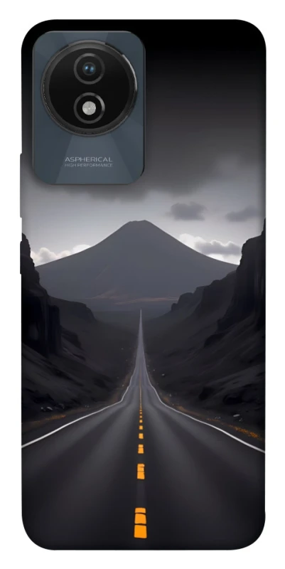 Чехол на Vivo Y02 Black mountains фото 1 из 1