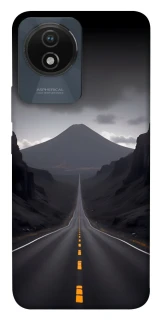 Чехол на Vivo Y02 Black mountains фото 1 из 1