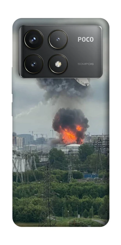 Чохол на Xiaomi Poco F6 Pro Moscow never sleeps ver.4 фото 1 з 1