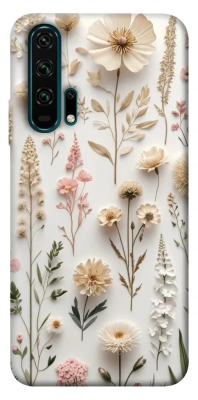 Чехол на Huawei Honor 20 Pro Floral design ver.1 фото 1 из 1