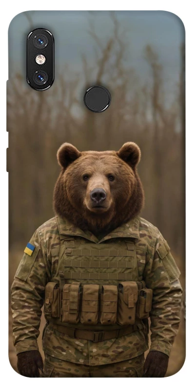 Чохол на Xiaomi Mi 8 Ведмідь захисник фото 1 з 1