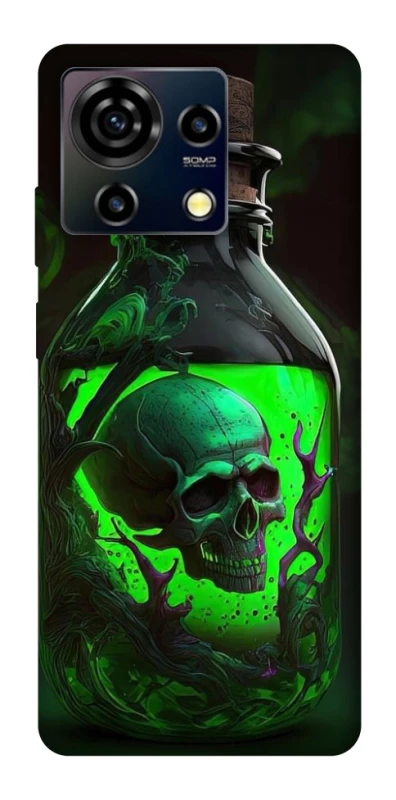 Чохол на ZTE Blade V50 Vita Skull bottle фото 1 з 1