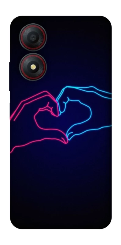Чохол на ZTE Blade A34 4G Neon love фото 1 з 1