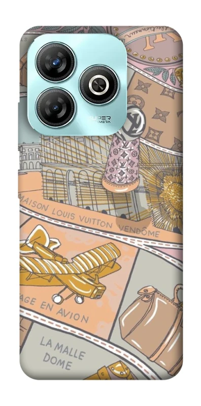 Чехол на ZTE Blade A75 4G Fashion collage ver.2 фото 1 из 1