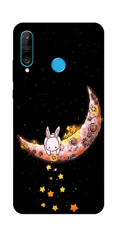 Чохол на Huawei P30 lite Moon rabbit фото 1 з 1