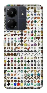 Чохол на Xiaomi Poco C65 Minecraft v2 фото 1 з 1