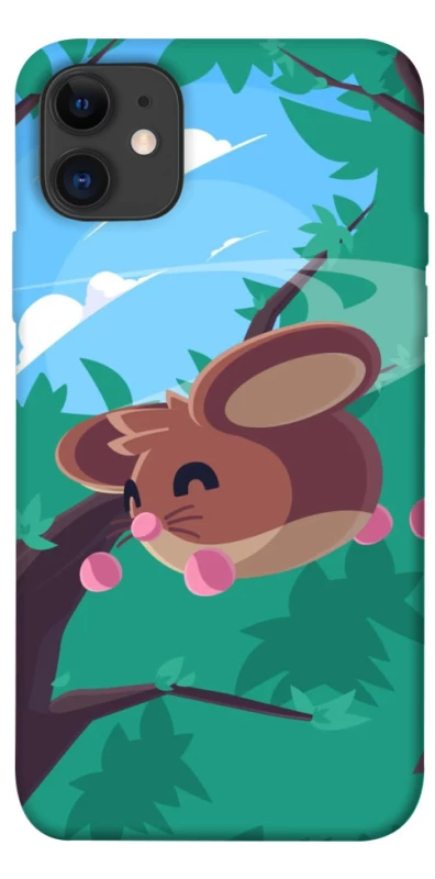 Чохол на Apple iPhone 11 (6.1") Adopt Me Forest Mouse Jump фото 1 з 1