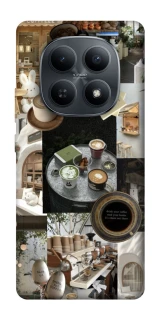Чохол на Xiaomi Redmi Note 15 4G/5G (EU) Coffee collage ver.4 фото 1 з 1