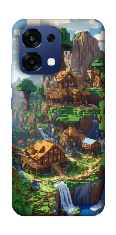 Чехол на Oppo A6 Pro 4G/5G Minecraft universe фото 1 из 2
